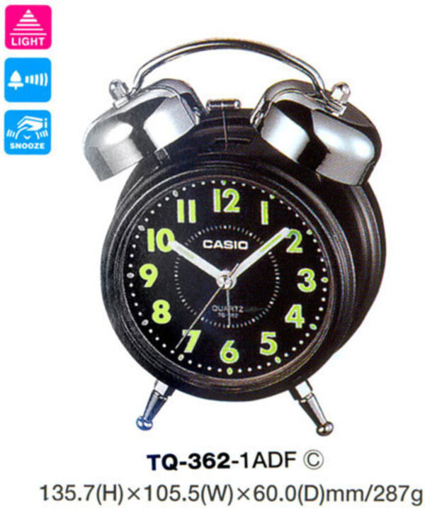 Будильник CASIO TQ-362-1ADF